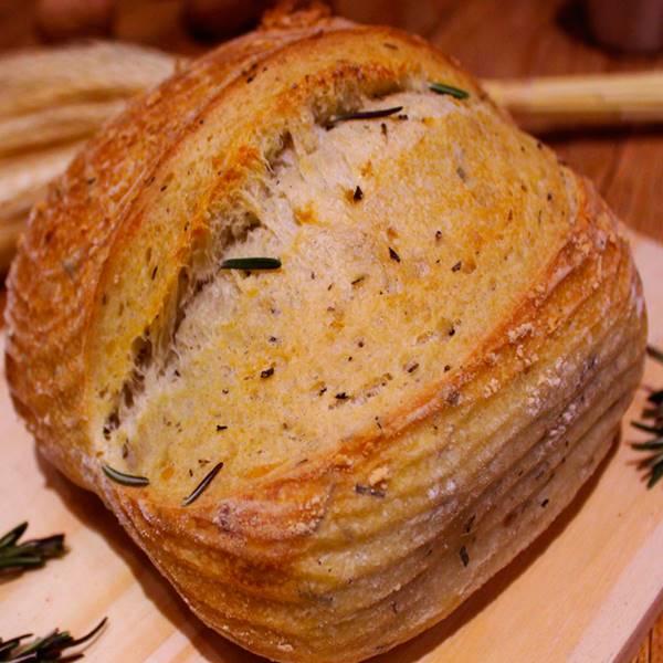 Pão de azeite e alecrim - Artigrano, Padaria Artesanal, Pães de Fermentação Lenta e Natural